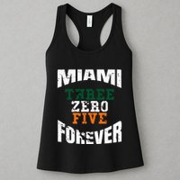 305 Area Code Three Zero Five Miami Womens Tank Top