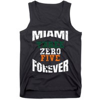 305 Area Code Three Zero Five Miami Tank Top