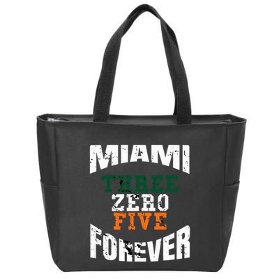 305 Area Code Three Zero Five Miami Zip Tote Bag