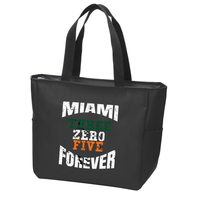 305 Area Code Three Zero Five Miami Zip Tote Bag