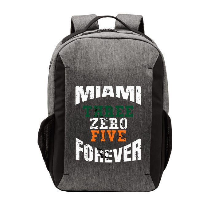 305 Area Code Three Zero Five Miami Vector Backpack