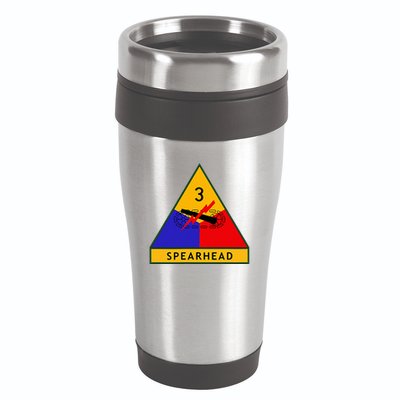 3rd Armored Division Army Wwii Spearhead 16oz Travel Tumbler