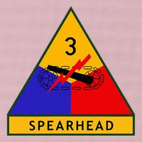 3rd Armored Division Army Wwii Spearhead 25L Jumbo Tote