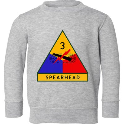 3rd Armored Division Army Wwii Spearhead Toddler Sweatshirt