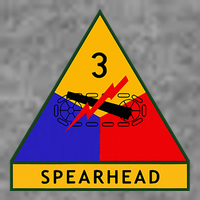 3rd Armored Division Army Wwii Spearhead Toddler Hoodie