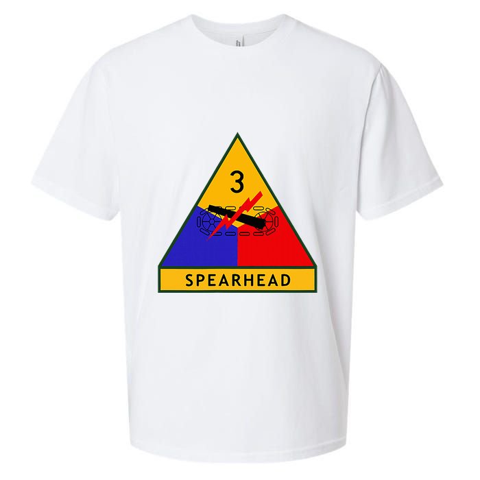 3rd Armored Division Army Wwii Spearhead Sueded Cloud Jersey T-Shirt