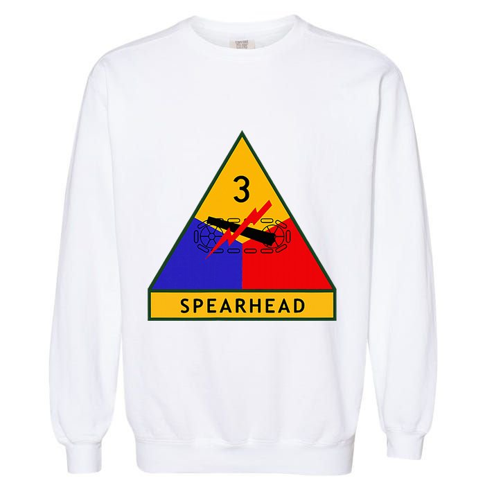 3rd Armored Division Army Wwii Spearhead Garment-Dyed Sweatshirt