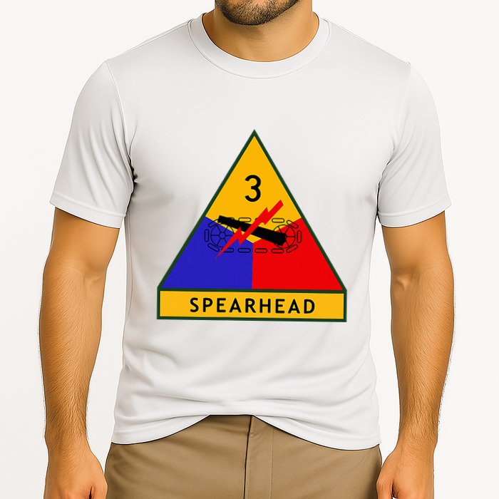 3rd Armored Division Army Wwii Spearhead Performance Shirt