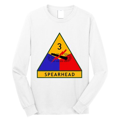 3rd Armored Division Army Wwii Spearhead Long Sleeve Shirt