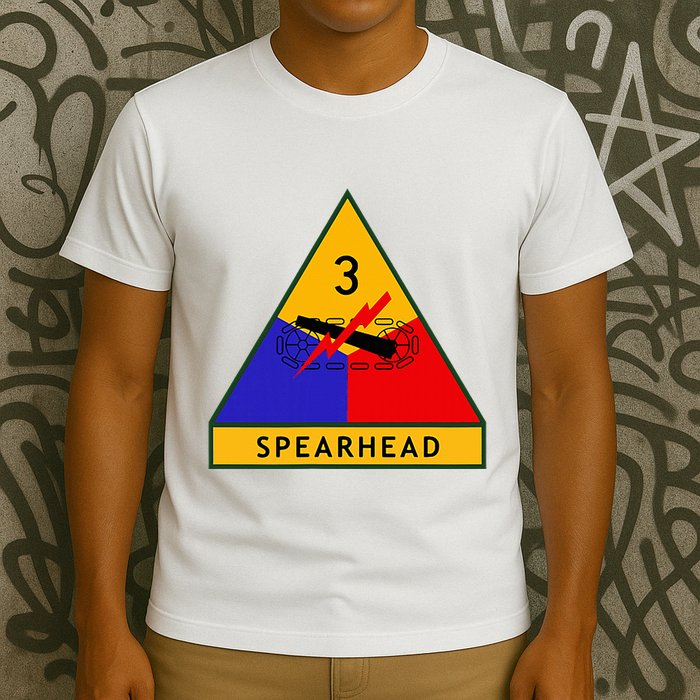 3rd Armored Division Army Wwii Spearhead T-Shirt