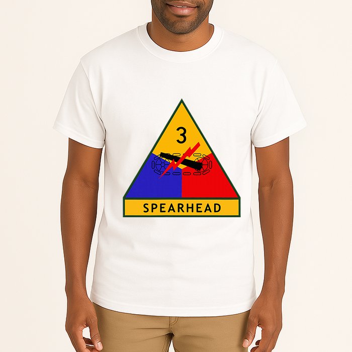 3rd Armored Division Army Wwii Spearhead Tall T-Shirt