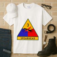 3rd Armored Division Army Wwii Spearhead Tall T-Shirt