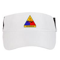 3rd Armored Division Army Wwii Spearhead Adult Drive Performance Visor