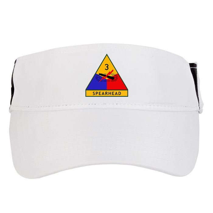 3rd Armored Division Army Wwii Spearhead Adult Drive Performance Visor