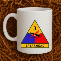 3rd Armored Division Army Wwii Spearhead Mug