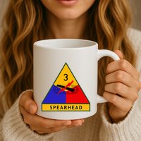 3rd Armored Division Army Wwii Spearhead Mug