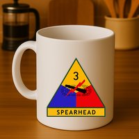 3rd Armored Division Army Wwii Spearhead Mug