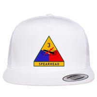3rd Armored Division Army Wwii Spearhead Flat Bill Trucker Hat