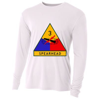 3rd Armored Division Army Wwii Spearhead Cooling Performance Long Sleeve Crew