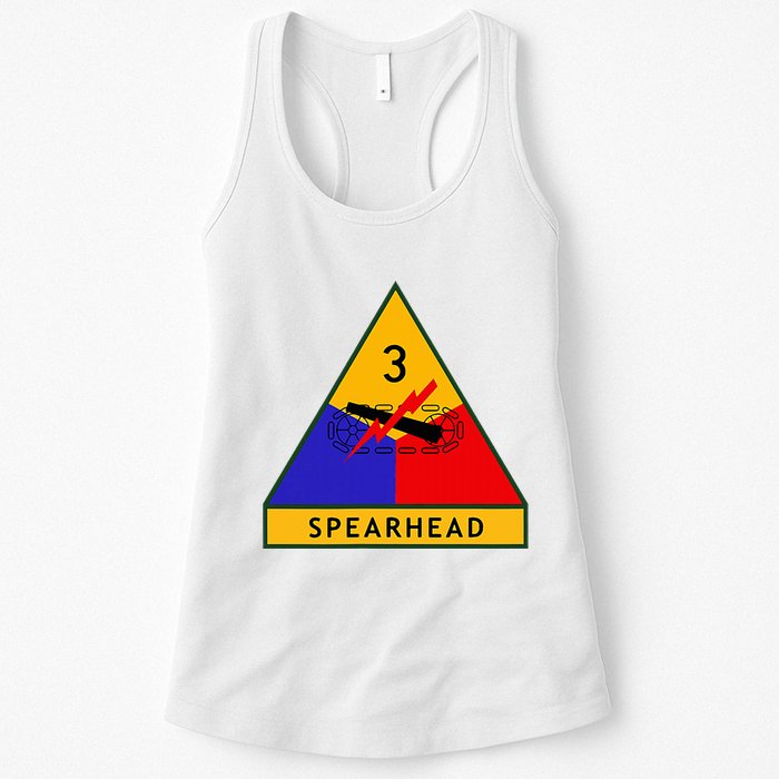 3rd Armored Division Army Wwii Spearhead Womens Tank Top