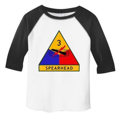 3rd Armored Division Army Wwii Spearhead Toddler Fine Jersey T-Shirt