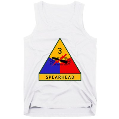 3rd Armored Division Army Wwii Spearhead Tank Top