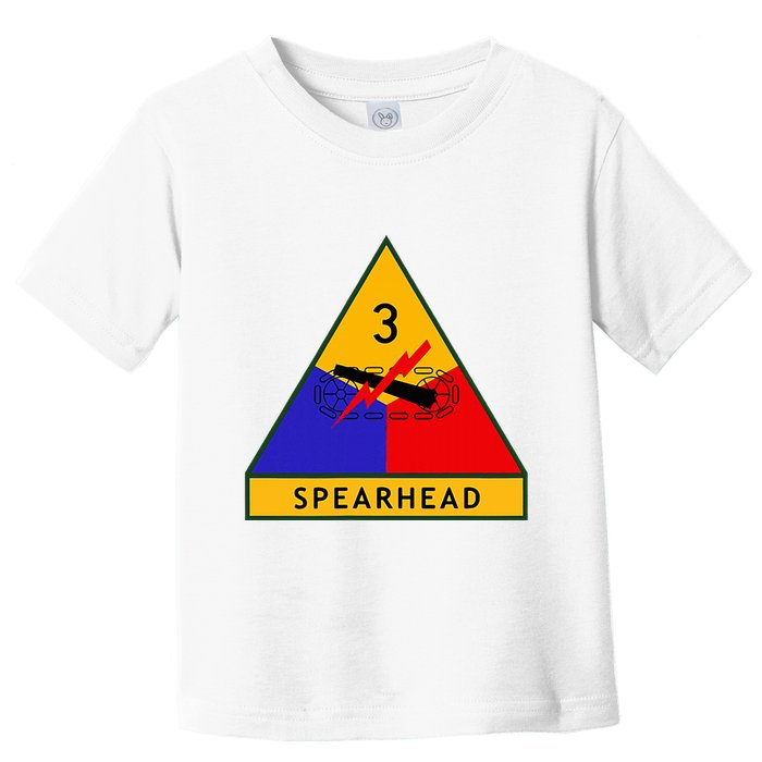 3rd Armored Division Army Wwii Spearhead Toddler T-Shirt