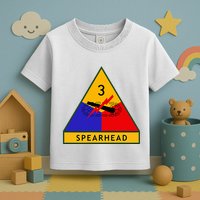 3rd Armored Division Army Wwii Spearhead Toddler T-Shirt
