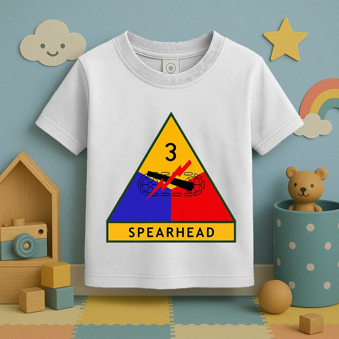 3rd Armored Division Army Wwii Spearhead Toddler T-Shirt