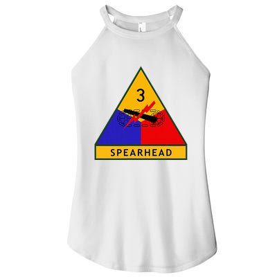 3rd Armored Division Army Wwii Spearhead Women's Perfect Tri Rocker Tank