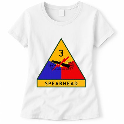 3rd Armored Division Army Wwii Spearhead Womens T-Shirt