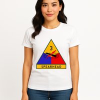 3rd Armored Division Army Wwii Spearhead Womens T-Shirt