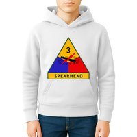 3rd Armored Division Army Wwii Spearhead Kids Hoodie