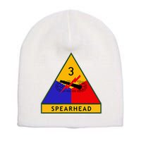 3rd Armored Division Army Wwii Spearhead Short Acrylic Beanie