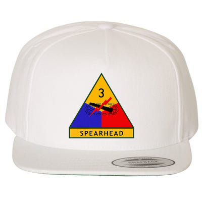 3rd Armored Division Army Wwii Spearhead Wool Snapback Cap