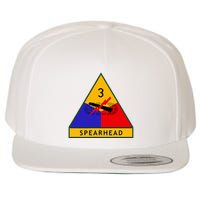 3rd Armored Division Army Wwii Spearhead Wool Snapback Cap