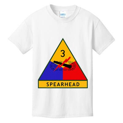 3rd Armored Division Army Wwii Spearhead Kids T-Shirt