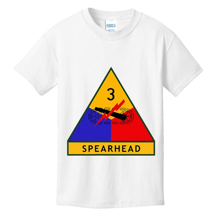 3rd Armored Division Army Wwii Spearhead Kids T-Shirt