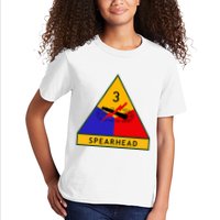 3rd Armored Division Army Wwii Spearhead Kids T-Shirt