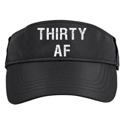 30 AF T Funny Thirty AF Adult Drive Performance Visor