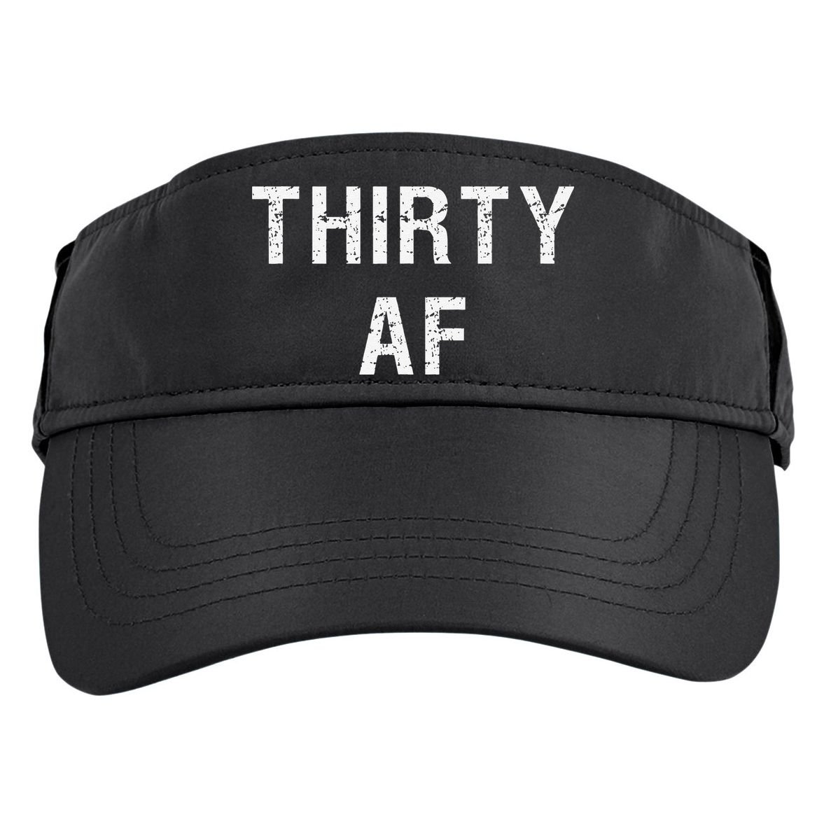 30 AF T Funny Thirty AF Adult Drive Performance Visor