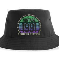 32nd Birthday 32 Year Old Gifts Vintage 1991 Limited Edition Sustainable Bucket Hat