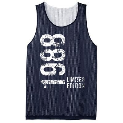 36th Birthday 36 Years Mesh Reversible Basketball Jersey Tank