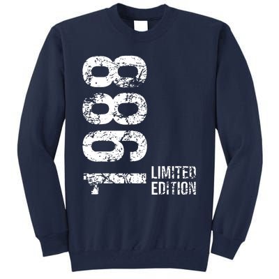 36th Birthday 36 Years Tall Sweatshirt