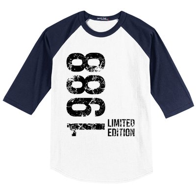 36th Birthday 36 Years Baseball Sleeve Shirt