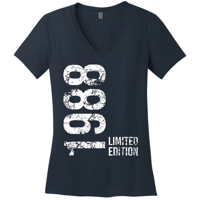 36th Birthday 36 Years Women's V-Neck T-Shirt