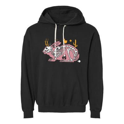 303 Boards 303 X Jeremy Fish Jackalope Garment-Dyed Fleece Hoodie