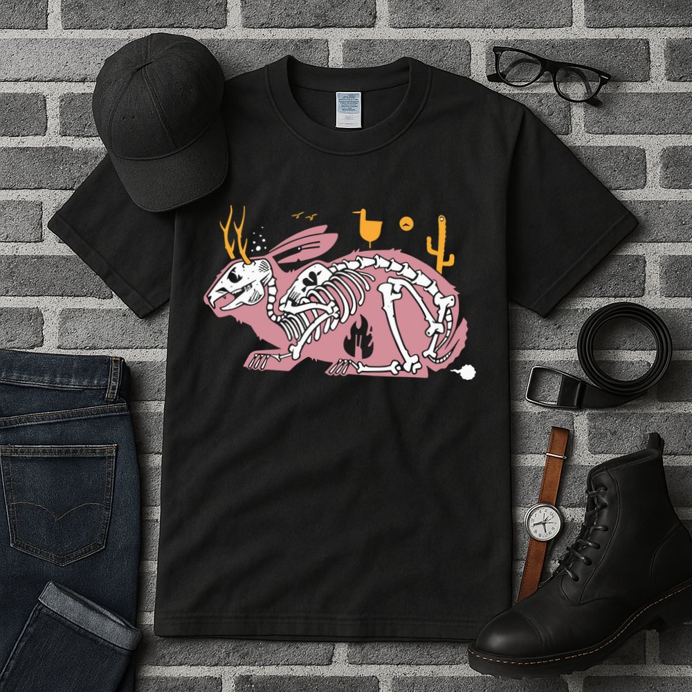 303 Boards 303 X Jeremy Fish Jackalope Tall T-Shirt