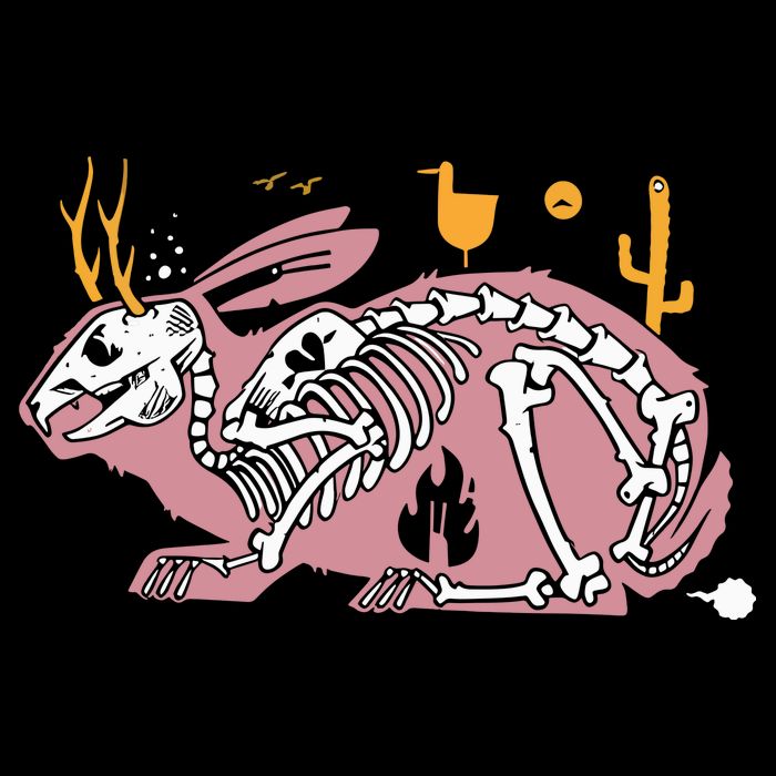303 Boards 303 X Jeremy Fish Jackalope Tall T-Shirt