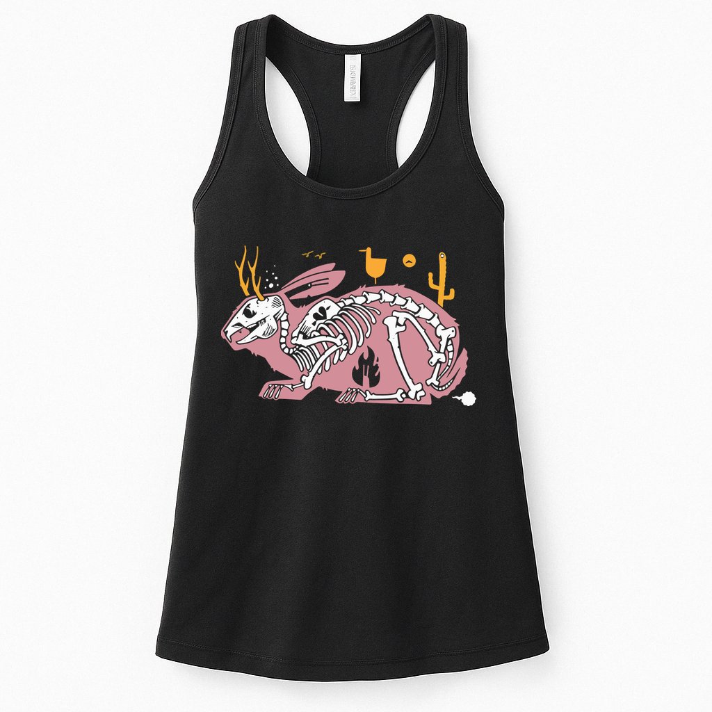 303 Boards 303 X Jeremy Fish Jackalope Womens Tank Top